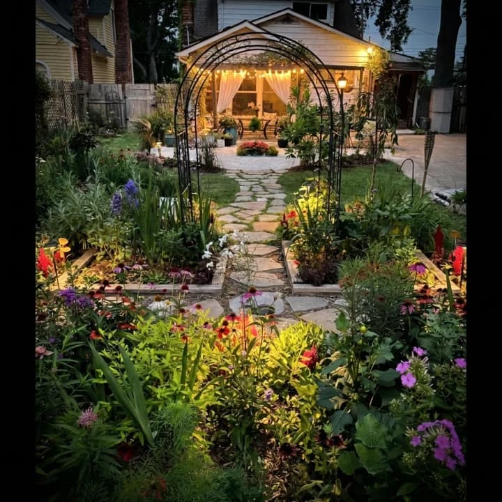 Soft Moon Garden selected from Jennica Kassabian's plant and garden photography.